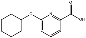 2 - 吡啶羧酸,6 - (环己氧基) 结构式