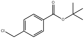 对氯甲基苯甲酸叔丁酯 结构式