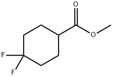 4,4-二氟环己基甲酸甲酯 结构式