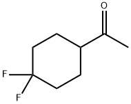 ETHANONE, 1-(4,4-DIFLUOROCYCLOHEXYL)- (9CI) 结构式