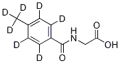 4-甲基马尿酸-D7 结构式