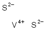 二硫化钒 结构式