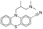 氰美马嗪-D6 结构式