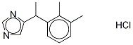 Medetomidine-13C,d3 Hydrochloride 结构式