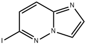 6-Iodoimidazo[1,2-b]pyridazine 结构式