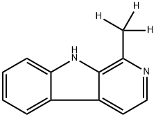 哈尔满碱-D3 结构式