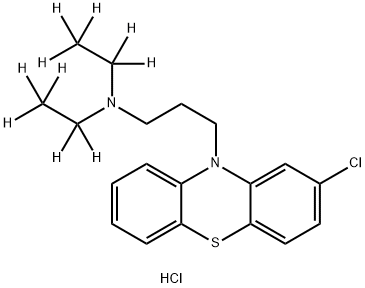 Chlorproethazine 结构式