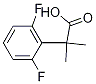 2-(2,6-二氟-苯基)-2-甲基-丙酸 结构式