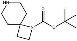1,7-二氮杂螺[3.5]壬烷-1-羧酸叔丁基酯 结构式