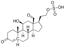 3,5-tetrahydroaldosterone sulfate 结构式