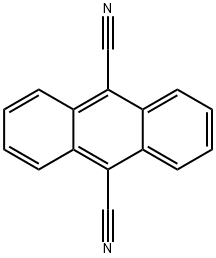 9,10-二氰基蒽 结构式