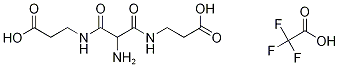 AMinoMalaMido-N,N'-propionic Acid Trifluoroacetic Acid Salt 结构式