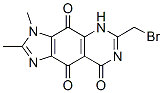 3H-Imidazo[4,5-g]quinazoline-4,8,9(5H)-trione,  6-(bromomethyl)-2,3-dimethyl-  (9CI) 结构式
