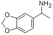 1-(3,4-亚甲二氧基苯基)乙胺 结构式