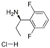 (R)-1-(2,6-二氟苯基)丙-1-胺盐酸盐 结构式