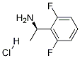 (R)-1-(2,6-二氟苯基)乙烷胺盐酸盐 结构式
