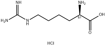 N'-(氨基亚氨基甲基)-D-赖氨酸盐酸盐 结构式