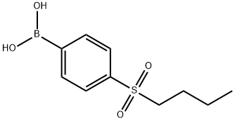 4-(BUTYLSULFONYL)PHENYLBORONIC ACID 结构式