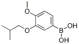 3-ISOBUTOXY-4-METHOXYPHENYLBORONIC ACID 结构式