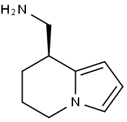 (S)-(5,6,7,8-四氢中氮茚-8-基)甲胺 结构式