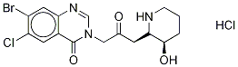 盐酸卤夫酮/常山酮盐酸盐 结构式