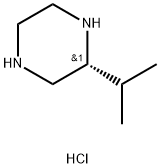 (R)-2-异丙基哌嗪二盐酸盐 结构式