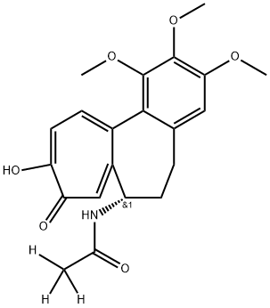 COLCHICEINE-D3 结构式