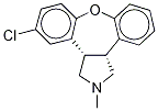 Asenapine-13C,d3 结构式