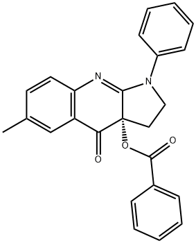 (S)-(-)-Blebbistatin O-Benzoate 结构式