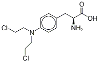 Melphalan-D8 Hydrochloride 结构式