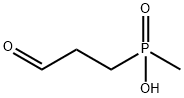 Phosphinic acid, methyl(3-oxopropyl)- (9CI) 结构式