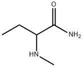 2-(甲基氨基)丁酰胺 结构式