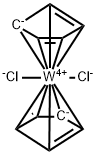 二氯二茂钨 结构式
