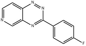 3-(4-FLUOROPHENYL)PYRIDO[3,4-E][1,2,4]TRIAZINE 结构式