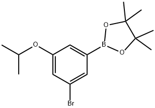 2-(3-Bromo-5-isopropoxyphenyl)-4,4,5,5-tetramethyl-1,3,2-dioxaborolane