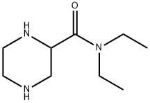 2-Piperazinecarboxamide,N,N-diethyl-(9CI) 结构式