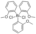 三(2-甲氧苯基)二氯化铋 结构式