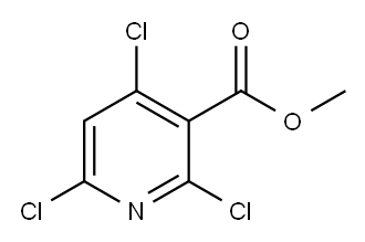 2,4,6-三氯烟酸甲酯 结构式
