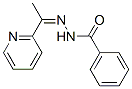 N'-[1-(2-Pyridinyl)ethylidene]benzohydrazide 结构式