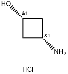 顺式-3-氨基环丁醇盐酸盐 结构式