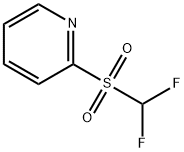 二氟甲基 (2-吡啶基)砜 结构式