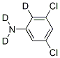 3,5-二氯苯胺-D3 结构式