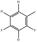 2,4-Difluorotoluene--d3 结构式
