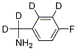 4-Fluorobenzyl--d4-aMine 结构式