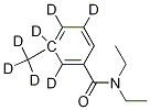 N,N-Diethyl-3-Methyl-d3-benzaMide--d4 结构式