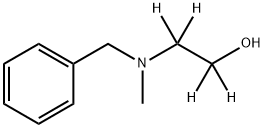 2-(N-Benzyl-N-Methyl)aMinoethanol-1,1,2,2-d4 结构式