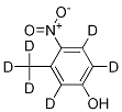 3-Methyl-d3-4-nitrophenol--d3 结构式