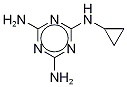 环丙氨嗪-D4 结构式