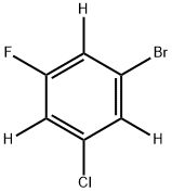 1-BroMo-3-chloro-5-fluorobenzene-d3 结构式