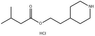 2-(4-Piperidinyl)ethyl 3-methylbutanoatehydrochloride 结构式